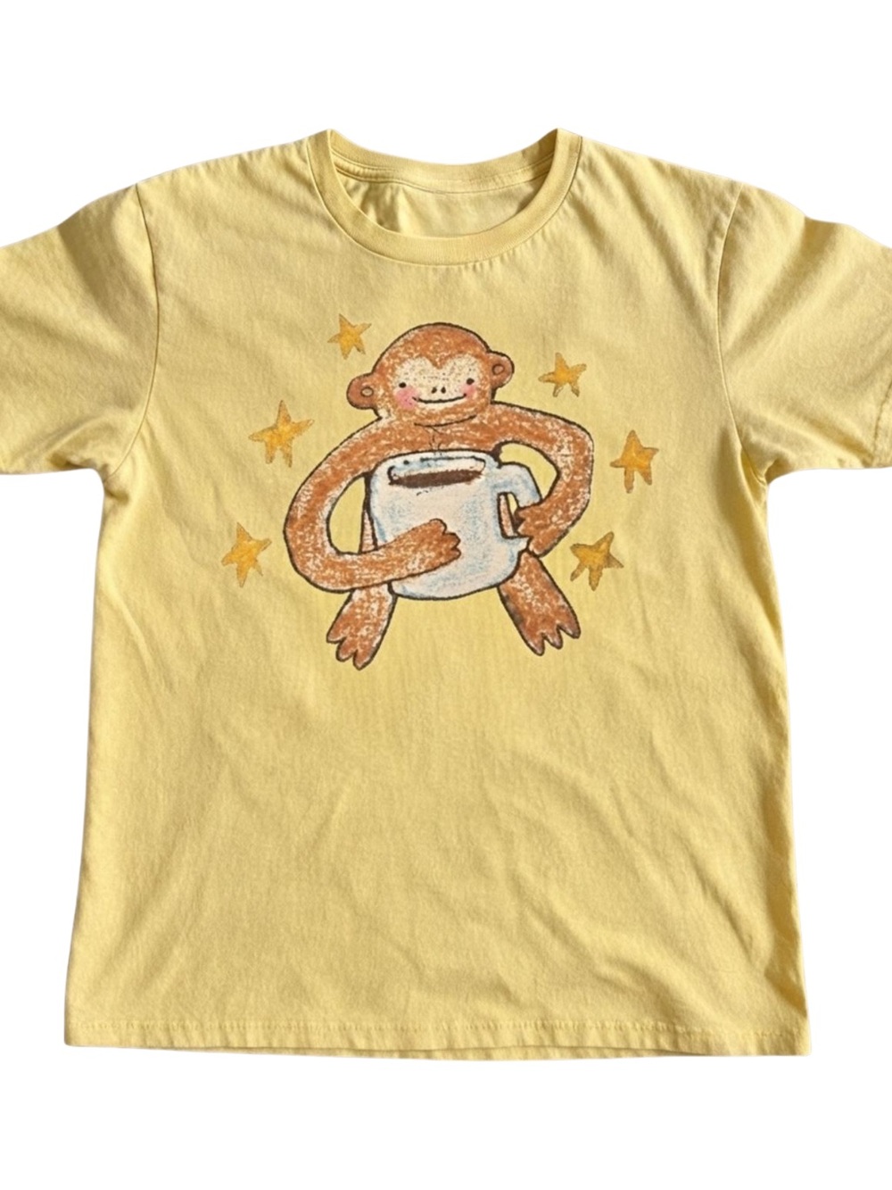 Gildan Yellow Monkey Graphic Tee